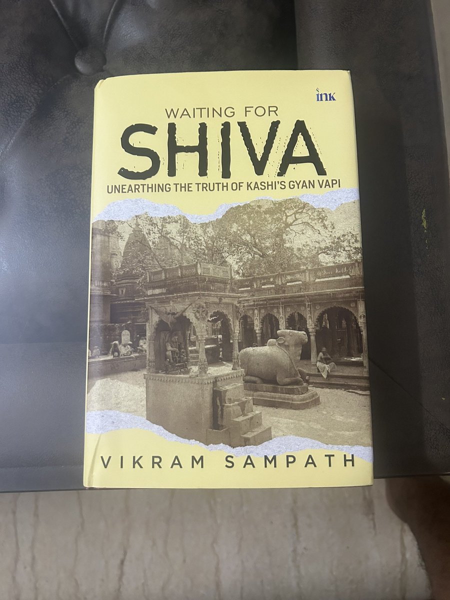 @vikramsampath sir received my copy of #waitingforshiva read almost 1/3rd and shall get finished by Monday. Thank you @vikramsampath for intriguing book.