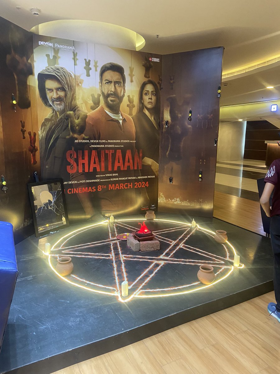 The countdown for this ultimate thriller begins now! #6DaysToGo for #Shaitaan 😈
MAKE WAY FOR SHAITAAN