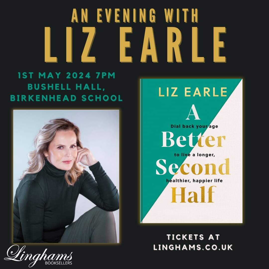 In other news we have the lovely @LizEarleMe coming to @BirkenheadSchl in May! Tickets live linghams.co.uk/events