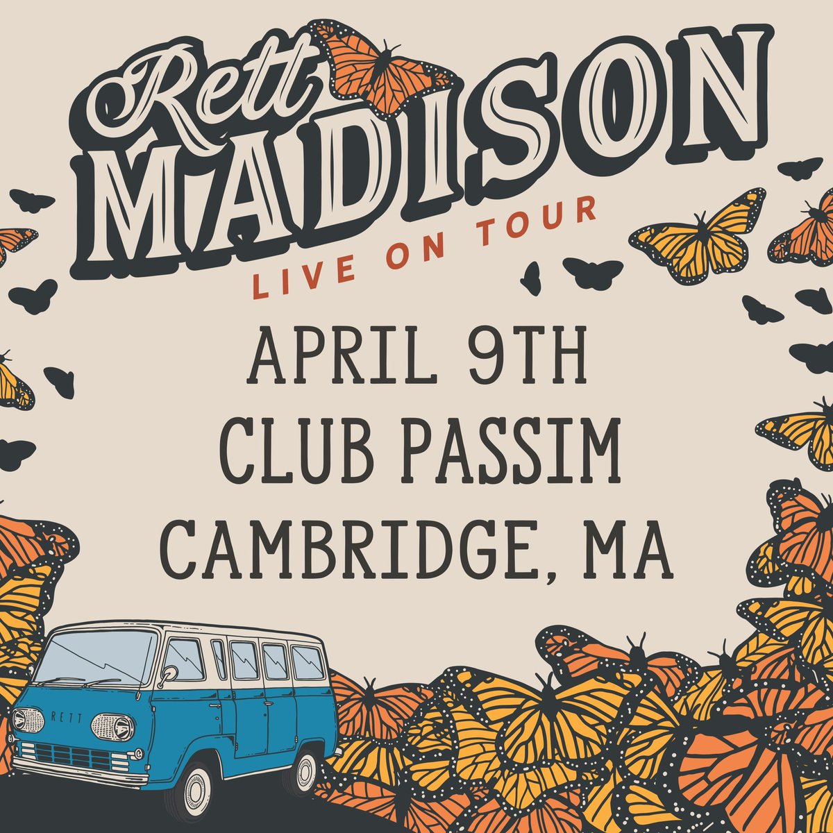 new headline show added in Cambridge, MA on April 9th 🦋 see y’all at @clubpassim 💗 tickets available here —> passim.my.salesforce-sites.com/ticket/#/insta…