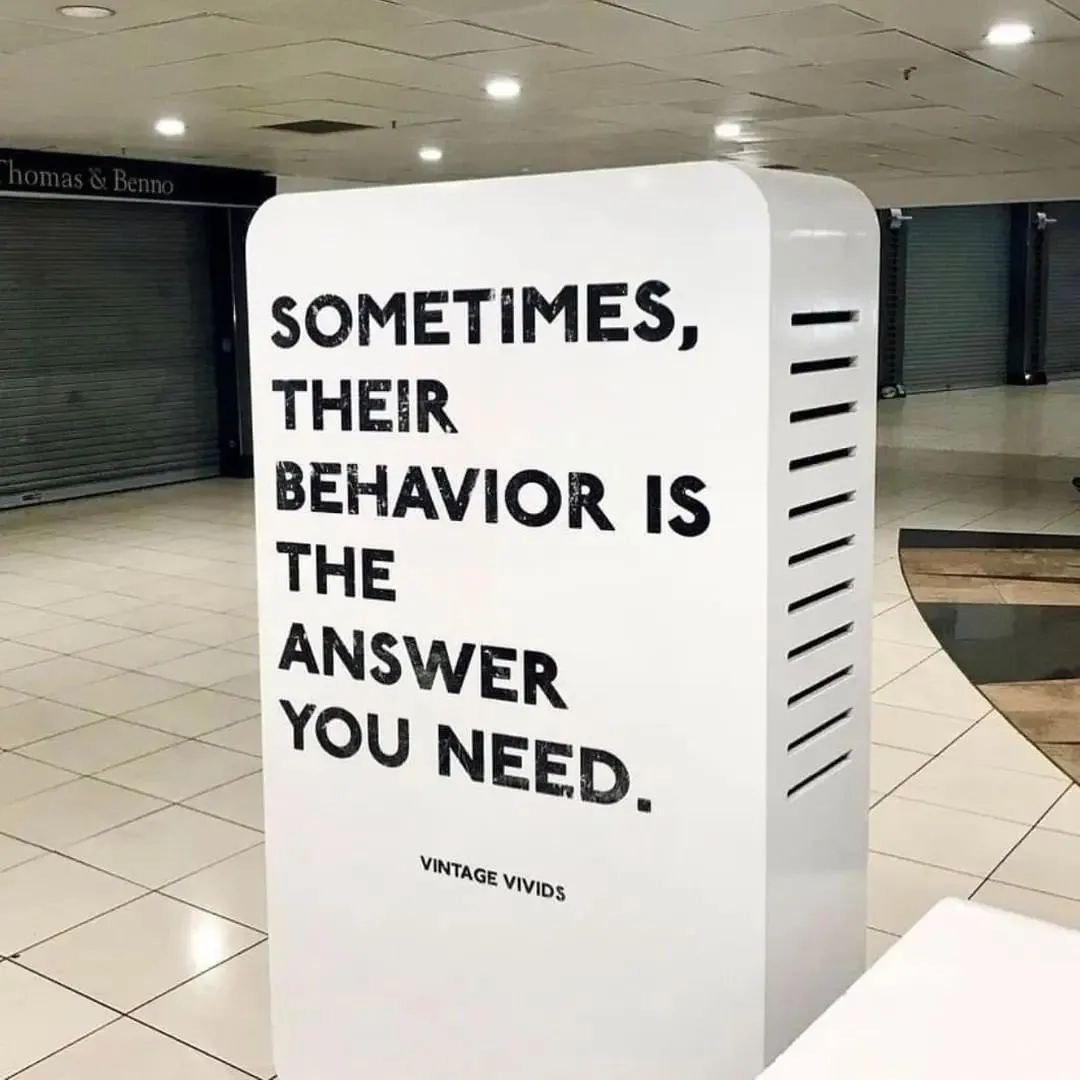 Sometimes instead of repeatedly asking them questions, Watch their behavior. You'll get your answer...!!! #iamjayakishori #behaviour #quote #ThinkBIGSundayWithMarsha #Mindfulness #Observation #LearnAndGrow #LifeLessons #JoyTrain #Loveyourself