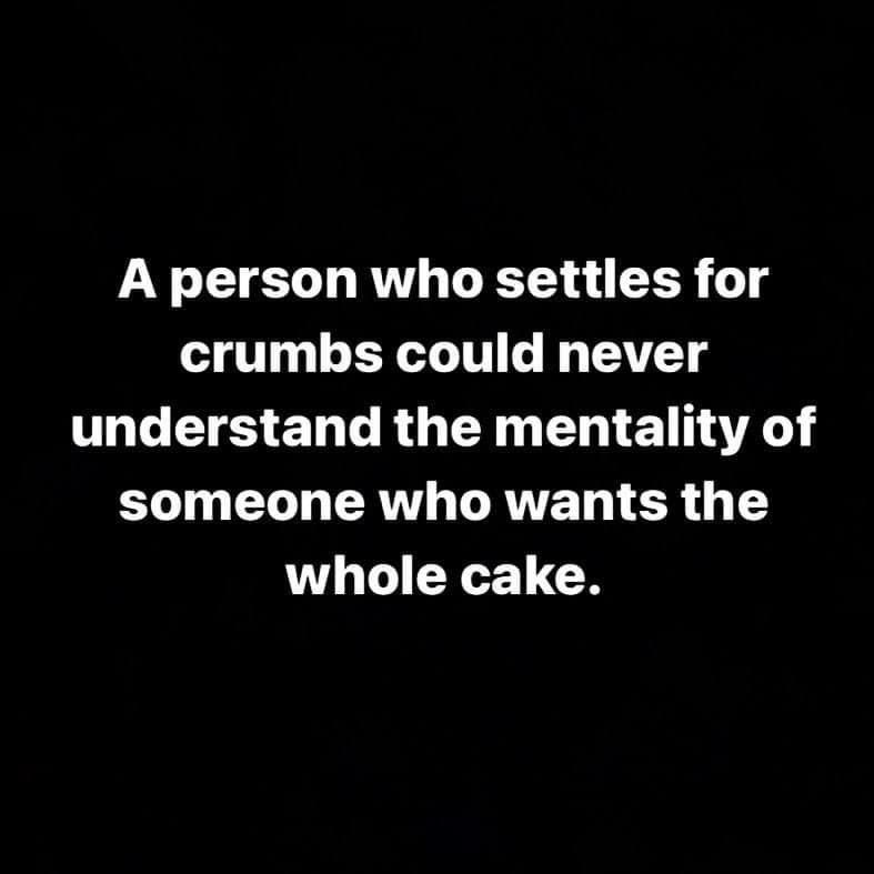 I said what I said🙌🥳👏 get the whole cake! Yes you can