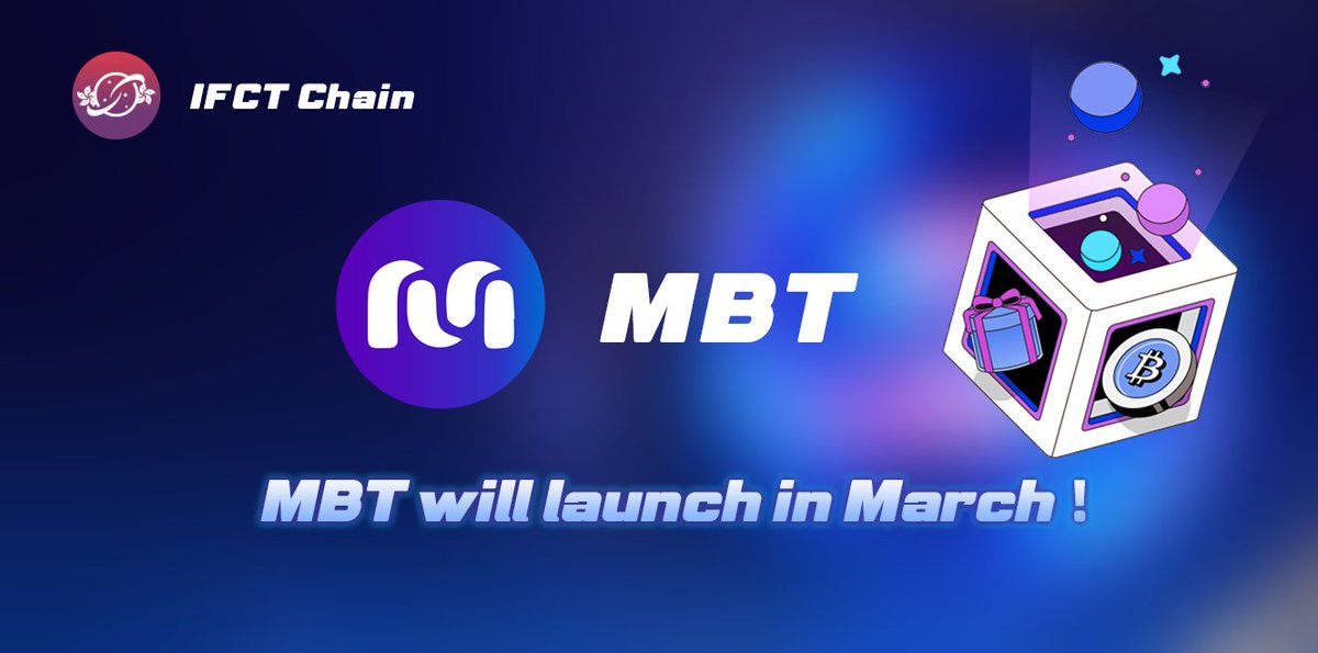 #CryptoNews from #IFCT #MBT

🔥IFCT public chain is about to welcome its first MetaUniverse partnership token, #MBT (MetaBit Token), which is expected to shine in March 2024, when every IFCT user will have the opportunity to participate in the withdrawal of cash!

💎MBT is