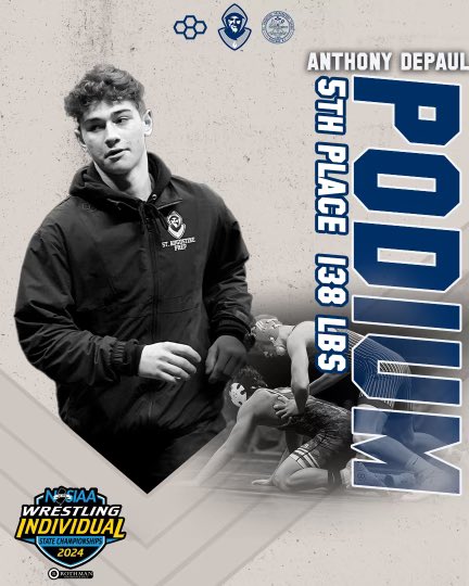 <a href="/antdepaul32/">The song guy</a> finished his season 33-7 and as the 5th place finisher in the state of NJ. Congrats on a great sophomore season Anthony! #prepwrestling #theblueprint
