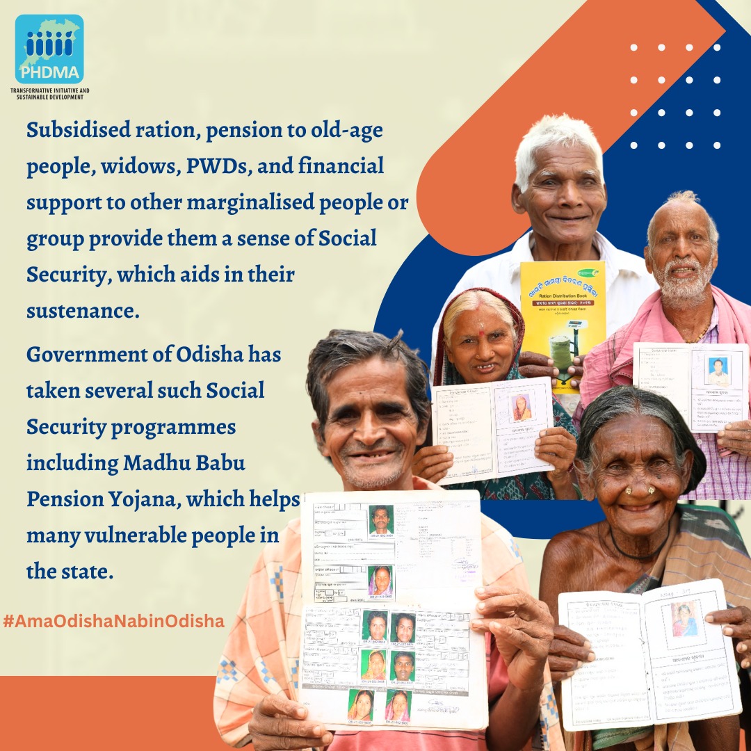 Social security schemes of the Government of Odisha help marginalised sections in their sustenance.

#socialsecurity #socialsecurityschemes #AmaOdishaNabinOdisha #MadhuBabuPensionYojana