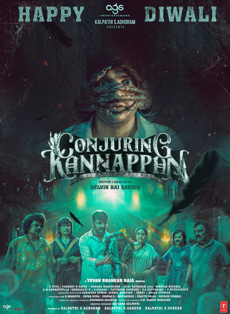 am finally watch that movie #Conjuringkannappan 🤓🎉 I know it's very, very late watch 😁😂 the movie was good 👏🔥🔥 @actorsathish Congratulations on improving your performance in subsequent films 🤩🔥🔥 I think it's going to be here part 2 movie correct ahh anne 🌝