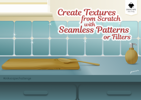 inkscape's tweet image. This month&apos;s #InkscapeChallenge is to create a &apos;texture&apos; (wood,  concrete, marble, paper, wool 🏏 🏨 🏛 📜🧶…) by creating a seamless pattern or using Inkscape&apos;s filter editor.

Submit your artwork to enter:

inkscape.org/forums/competi…

#Inkscape #ArtWithOpenSource