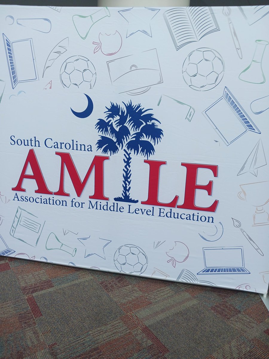 CoachTerry803's tweet photo. Excited to be back in Myrtle Beach representing @SAMSSaintsSoar at the annual #SCAMLE conference! Being w/ middle school educators from all over the state is a great opportunity for learning &amp; networking👌🏾 #SCAMLE24 #teacherlife #SCeducators #SAINTS #RichlandOne @RichlandOne https://t.co/Ac4xYPs2TR