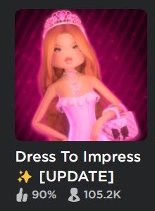 Dress To Impress tweet media