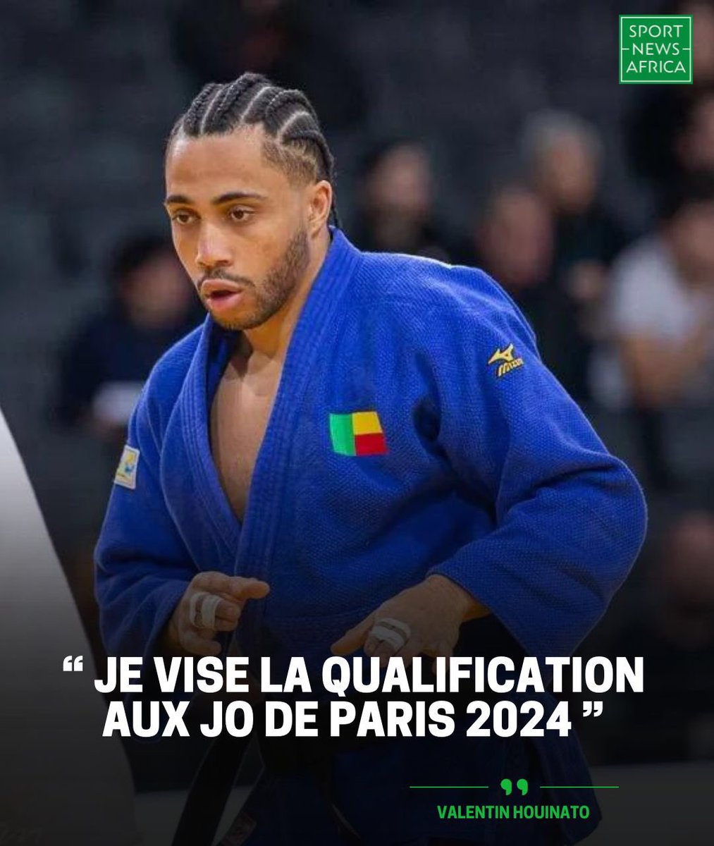 [🎙EXCLUSIVITÉ SNA🟢] 🇧🇯Judoka franco-béninois et journaliste à France Radio, Valentin Houinato réalise son rêve d'enfance en représentant le Bénin aux JO. Dans cette interview avec SNA, il évoque son parcours professionnel et ses ambitions pour Paris 2024.…