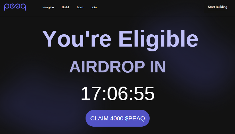 $PEAQ airdrop is just around the corner🚨 

Cost: $0 
Time: 10 min 
Potential: $4200  

Dive into a step-by-step video guide📷 🧵