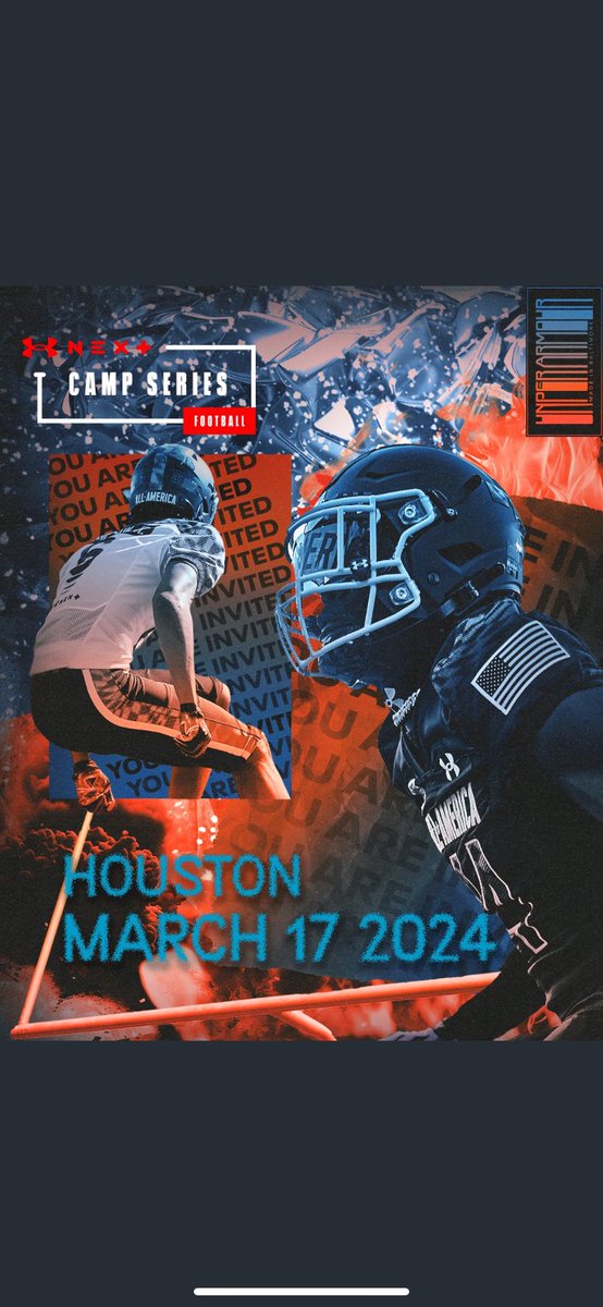 Thank you UA Camp Series for the personal invite. I will be in attendance on March 17th to showcase my talents.
 
@demetricdwarren
@craighaubert
@theucreport
@tomluginbill 
<a href="/GHamiltonOTF/">Gerry Hamilton</a> 
@recruitingcshs

#UANext #CHOP