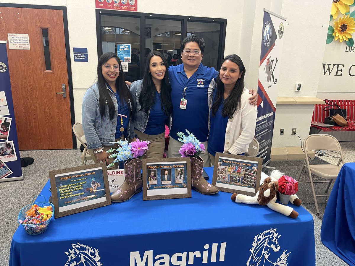 Embark on a journey with the best Primary campus in Aldine ISD! Be part of Magrill Primary Team! We seek passionate individuals for the 24-25 school year. Together, let's explore new worlds of learning and growth. @Magrill_AISD #AldineISDJobFair