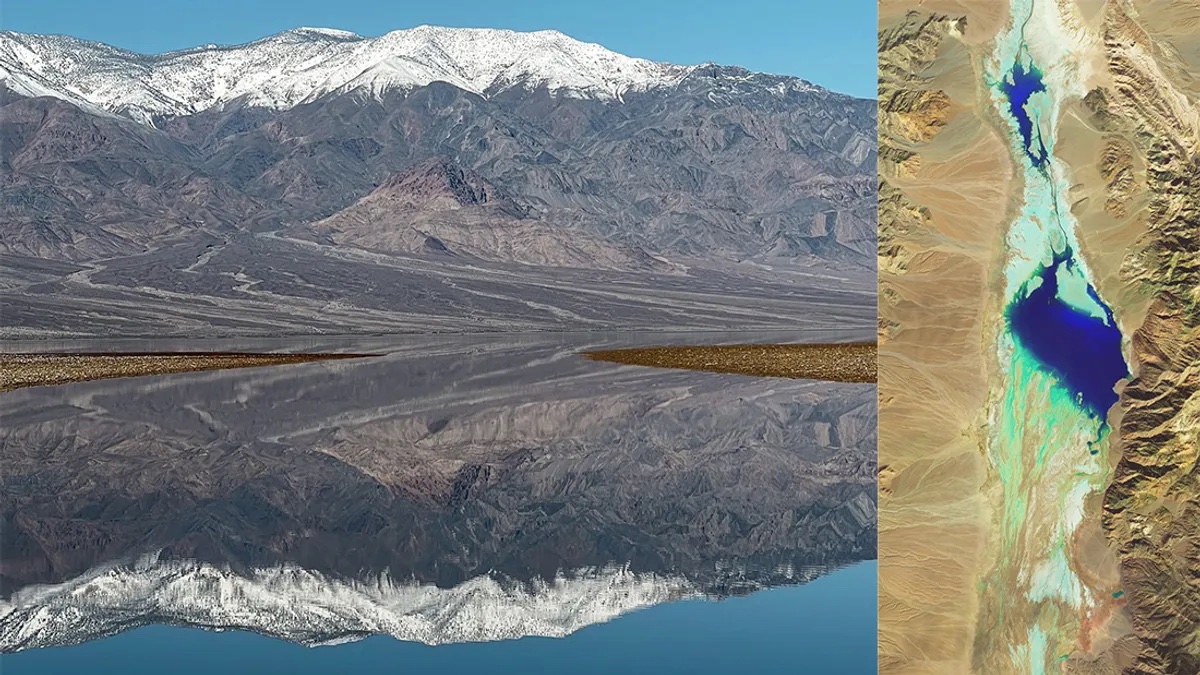 utsavsrinet's tweet photo. Strange new lake fills itself up after appearing in Death Valley: https://t.co/oeusyz4DSu
#strangenewlake #newlake #lake #nature #news https://t.co/SA2KRh4D3u