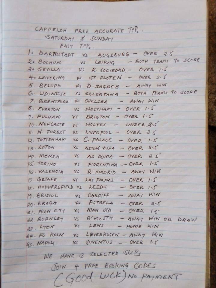 Whatsapp me for sure Tip +254740456657👇👇👇