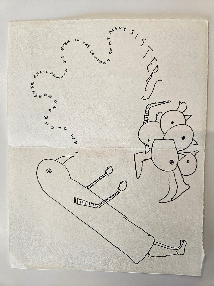 "i am alone and forever will remain so even in the company of my many sisters"