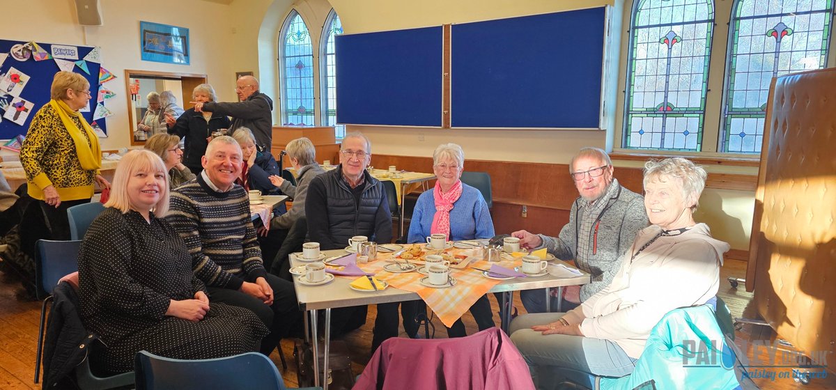 The community of Howwood gave a warm welcome to Councillor Jacqueline Cameron, chair of Renfrewshire Council’s Fairer Renfrewshire sub-committee, when she visited their monthly coffee morning recently. paisley.org.uk/2024/02/howwoo…