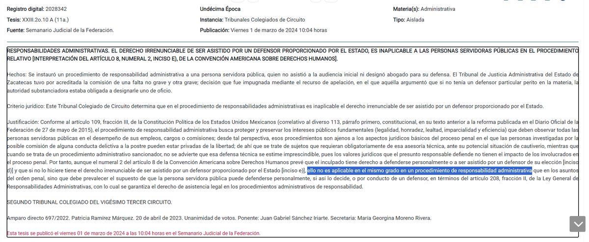 darioangeles's tweet photo. Si siguen "modulando" de esta forma los principios del derecho penal cuando se aplican al derecho administrativo sancionador, van a terminar vaciando toda la idea original de aplicar los principios de aquel al DAS. https://t.co/pk3N9mq91c