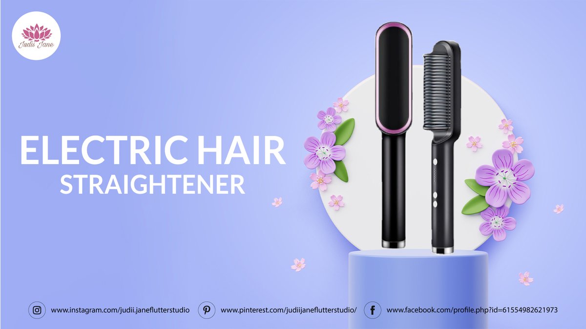 Transform your locks with ease!Our Electric Hair Straightener delivers salon-worthy results at home #straightener #judii
#HairGoals #SalonWorthy #SleekHair #HairTransformation #StraightHair #StylingEssentials #BeautyTools #HairCare #HomeSalon #GlamYourLocks #TrendingNow #MustHave