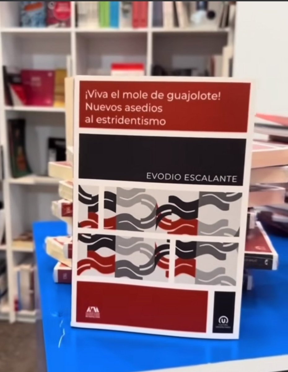 Aycrag's tweet image. 📣 #Hoy en @FILMineria

¡Viva el mole de guajolote! Nuevos asedios al #estridentismo, de Evodio Escalante | @LibrosUAM

👥 Conversan con el autor Armando González Torres y Freja Cervantes Becerril 
📆 Sábado 2 de marzo
🕖19:00 h
📌 Salón de la Academia de Ingeniería
#LibrosUAM