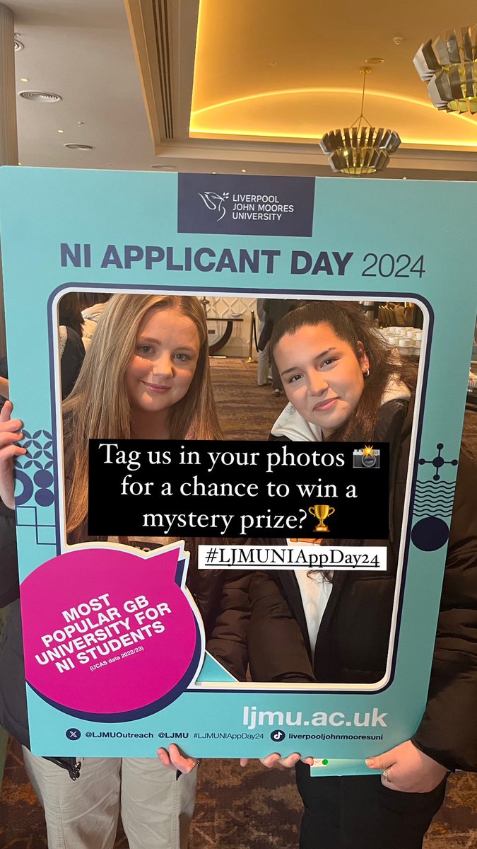 Did you visit our #LJMUNI Applicant Day today? Tag us on your posts and use #LJMUAppDay24