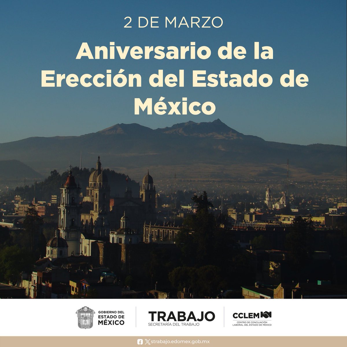 Hoy, 2 de marzo de 2024, las y los #mexiquenses celebramos con orgullo los 200 años de la fundación del Estado Libre y Soberano de México.
#EdoMéx