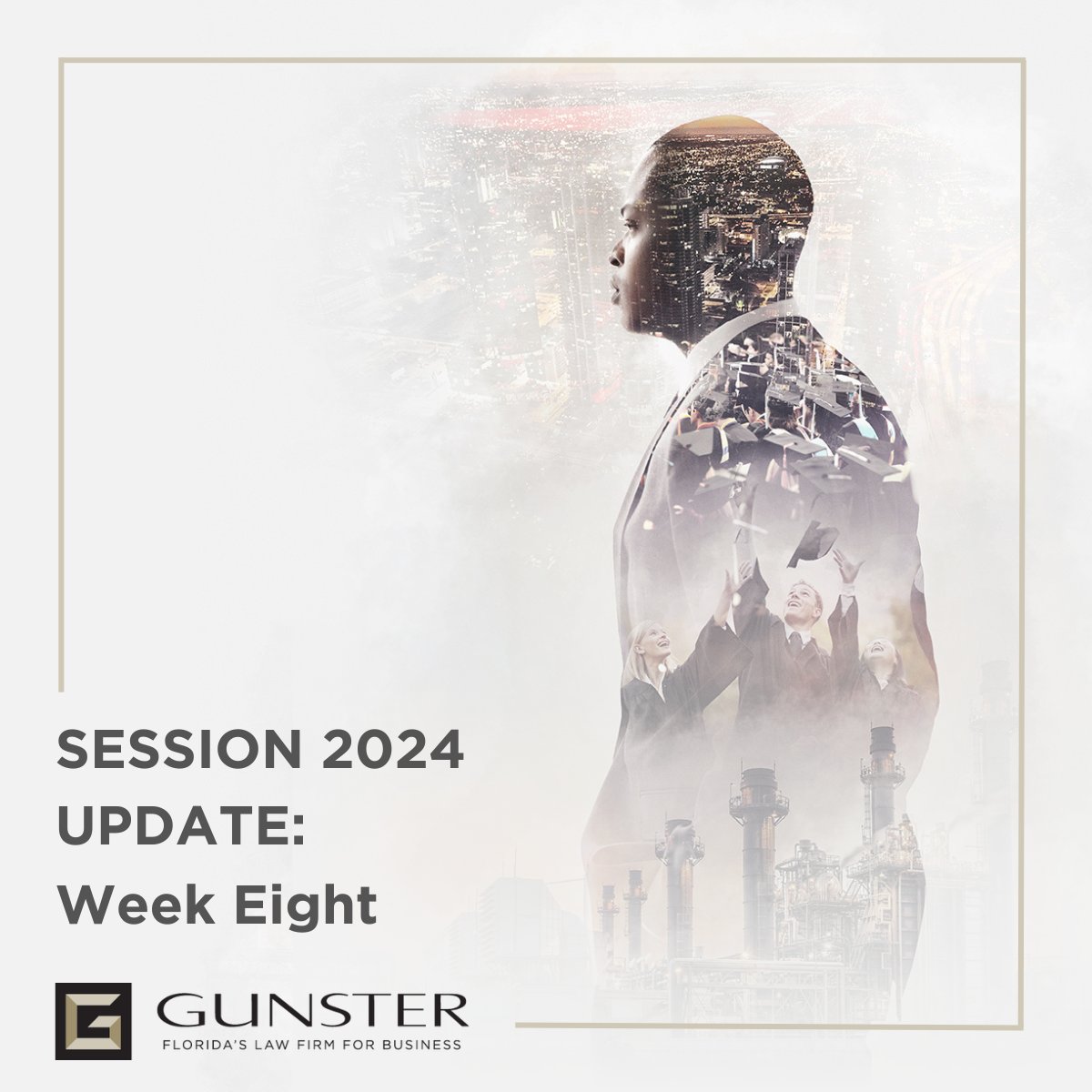 Week Eight of this year's Legislative Session is in the books, and Gunster's Government Affairs team continues to closely track legislation and meet with legislators to lobby on behalf of our clients. Check out our latest summary of the week’s top issues bit.ly/3P0U755