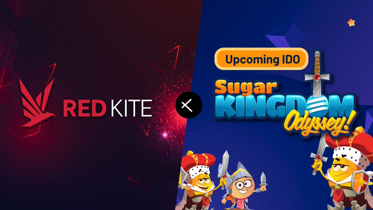 redkitepad's tweet photo. 🚀 UPCOMING IDO 🚀
🍭 Sugar Kingdom - revolutionizing blockchain gaming with innovation!

Seamlessly integrating beloved game mechanics into the web3 world, @SugarKingdomNFT aims to create an inclusive ecosystem where altcoins and BRC-20 tokens thrive side by side, promising boundless joy for enthusiasts!

💎 What so special?
- Developed by Apes Int Group.
- Over 30 high-profile partners onboarded.
- Market Maker: Kairon Labs.
- IMC: $453,600.

Join us as Sugar Kingdom embarks on its journey to reshape the blockchain gaming landscape.
Stay tuned for the Sugar Kingdom IDO on Red Kite. More updates are coming soon! 🎮🌈