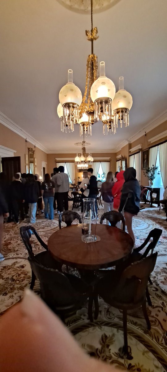 This was a new stop on the <a href="/AMMSLions/">Autrey Mill Middle</a>  8th grade field trip - the Old Governors Mansion. Great addition to the itinerary!