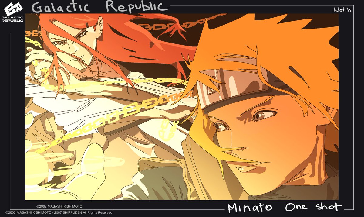 Not_H_'s tweet image. Quick drawing about the Minato One Shot project, Stay tune!
@Galactic_std
#Naruto #Minato #animation