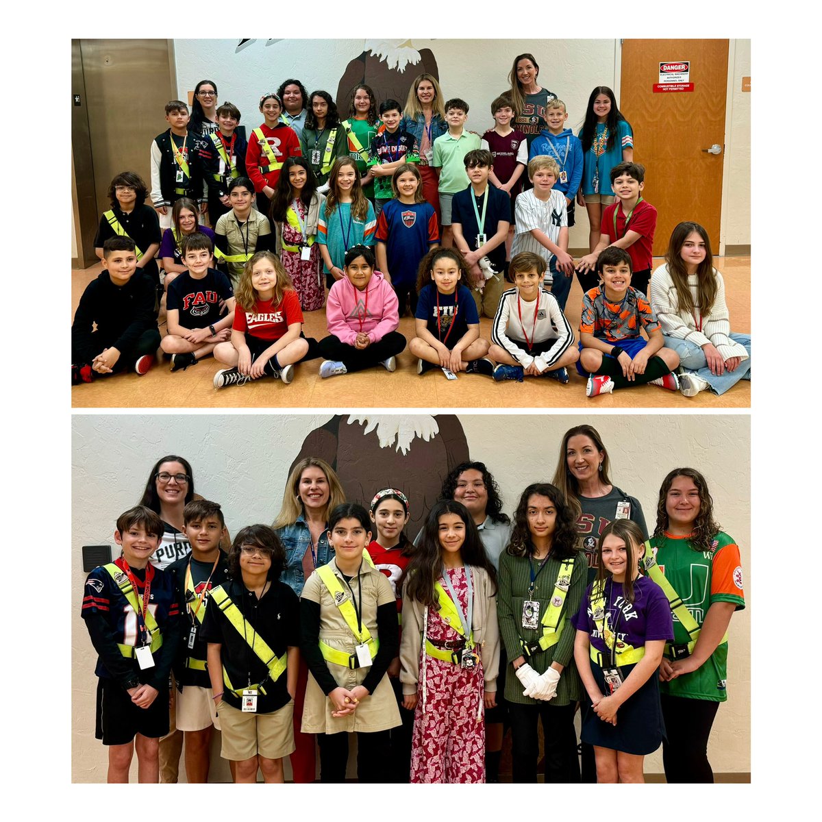 MeadowParkEl's tweet photo. Congratulations to our 1st 🥇 place Science Fair winners who will be taking their projects to the District Science Fair! Thank you Mrs.MacCloud for organizing the event &amp; to the @FHH_FalconFury Science IB students for judging all of the entries!  @pbcsd https://t.co/mE9gkpZ0Sr