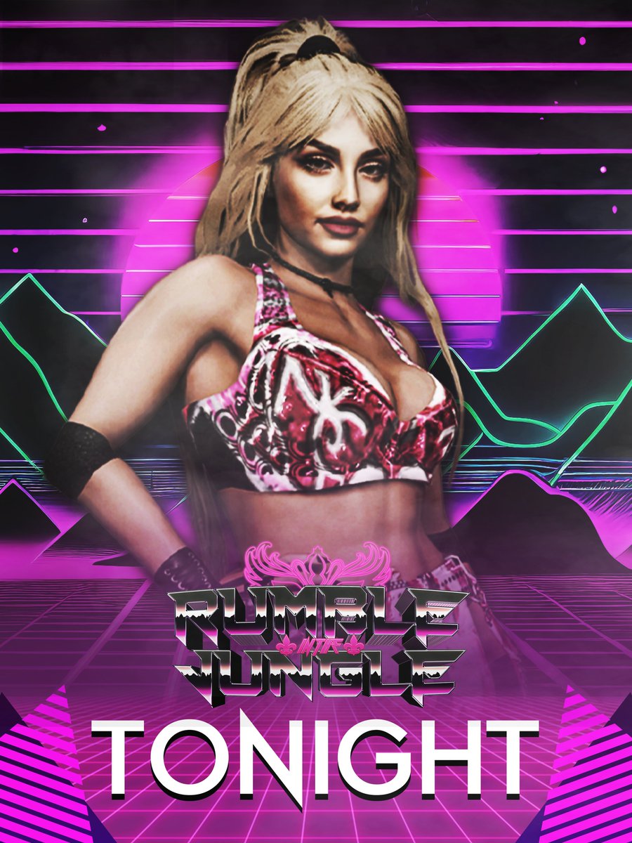 TONIGHT is #RumbleInTheJungle ! I am calm, focused and ready! This is going to be a hell of a #Rumble and you’re not going to want to miss it! 

🗓️TONIGHT ‼️
🕐6pm EST/11pm UK
▶️Twitch.TV/CodeLions 

#WWE #WWE2K24 #WWE2K23 #WomensRumble