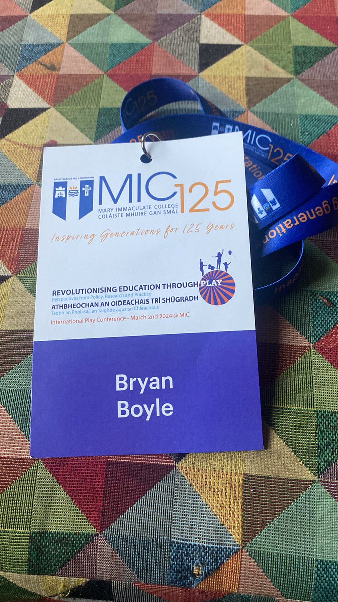 And that’s a wrap! Delighted to have shared our recent research on children’s #play in #digitalspaces #play2024 Thanks to @FLoudoun and @P4Play_EU- Happy to hear about the super @AsIAmIreland Lego Clubs with @Niamh_Mell - Thanks @MICEducationFac @MICLimerick