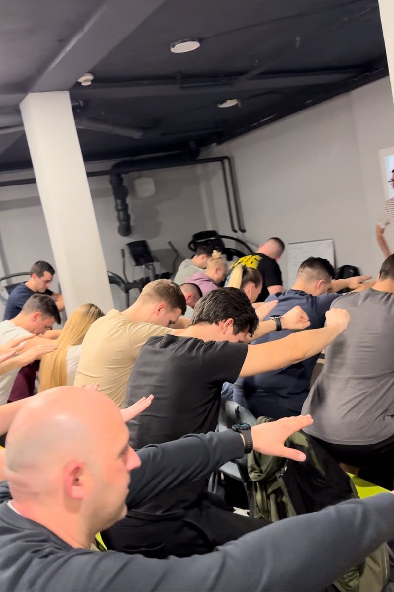 What did I say?😂

Fantastic 1st day here in Belgrade 🇷🇸 - amazing group of people with great questions! 
Looking forward to day 2 
<a href="/FizioEdu/">Milos Djuric</a>