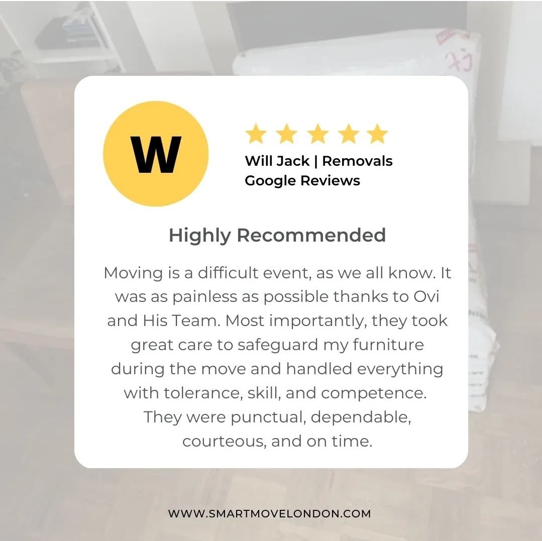 Top Rated Removals Services ⭐⭐⭐⭐⭐
👉 Book now: smartmovelondon.com.

#housemovinguk #smartmovelondon #removalslondon #removalsteam #housemove #houseremovals #storage #HouseMovers #packingservice #removals  #removalsandstorage #manandvan #professionalpackers #packing