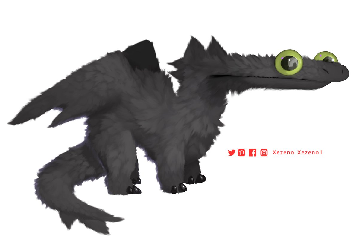 Xezeno1's tweet photo. Dancing toothless but floof https://t.co/1wEXJZjVXc