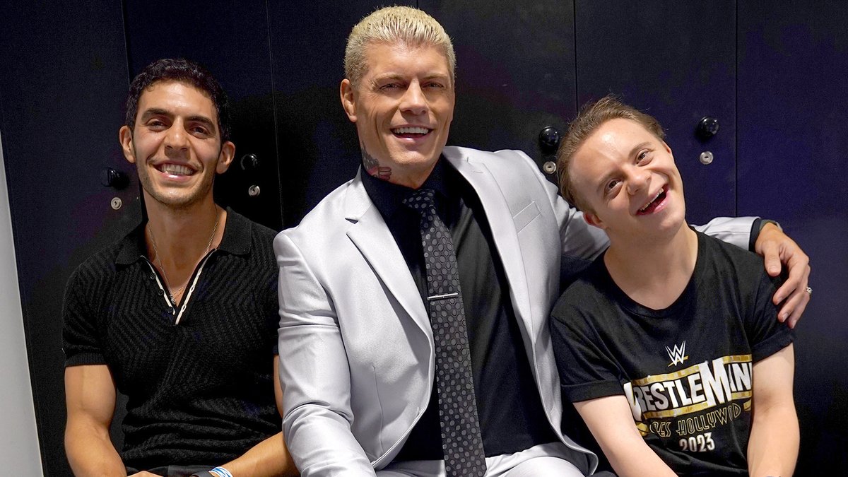 Australian WWE superfan Luke Maroun lives out a dream by attending his very first WWE event along with his brother, Julian, and getting to meet @CodyRhodes, @TripleH, @undertaker and many more at #WWEChamber: Perth. WATCH HERE 👉 ms.spr.ly/6016cnQEC