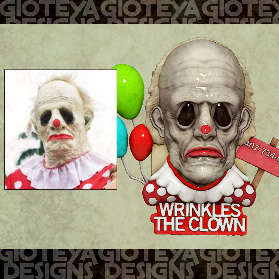 Gioteya72's tweet photo. Upcoming designs in my @cults3d and @cg_trader store in March. WIP Wrinkles The Clown😍🔥
#wrinklestheclown #wrinkles #cosplay #mask #horror #horrorfans #horrormask #maskmaker #halloween #creepy #clown #clownmask #killerclown #creepy #clown #halloween #halloweencostume #masks https://t.co/yXBN72kx41