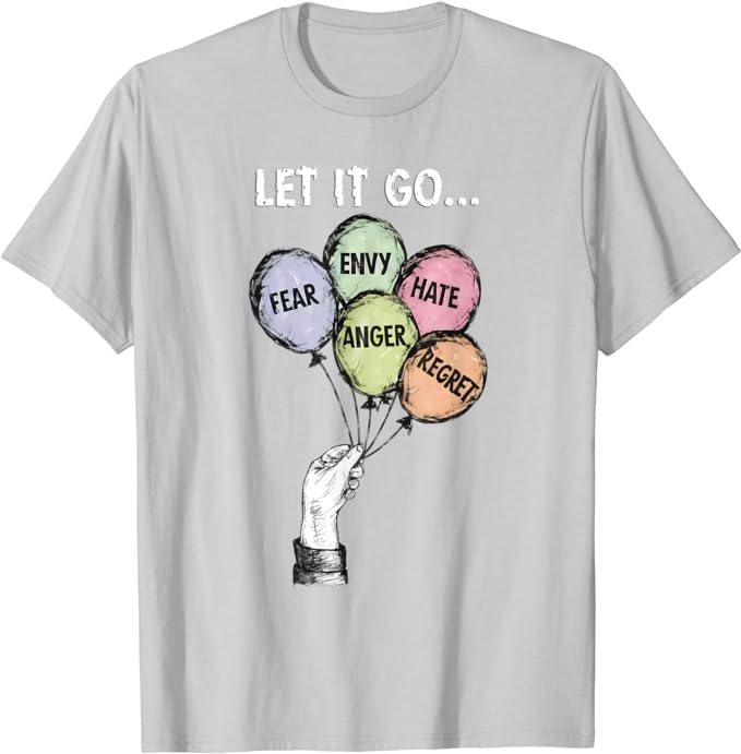 terrafossil's tweet image. Let It Go Minimalist Therapy Balloon Design T-Shirt a.co/d/4ft5DnP #Amazon via @Amazon #MindfulHealing, #EmotionalFreedom, #InnerPeaceJourney, #MentalWellbeing, #PositiveRelease, #SelfDiscovery, #SoulCleansing, #HealingBalloon, #EmpowerTheMind, #InnerStrength