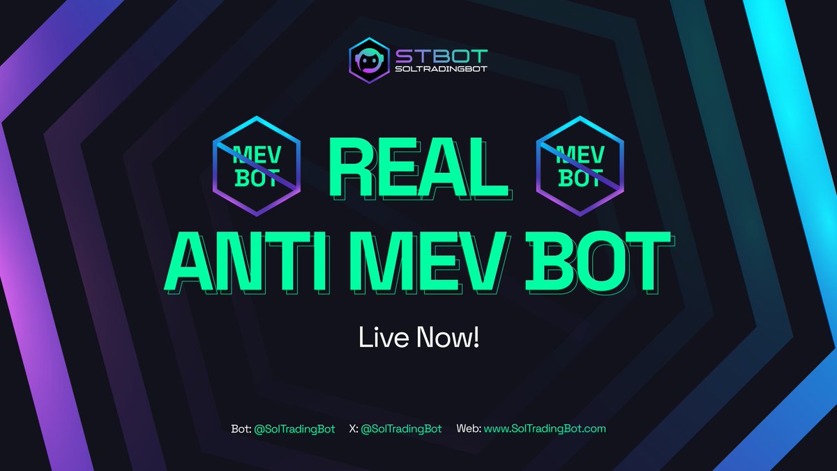 SolTradingBot's tweet image. 𝗠𝗘𝗩 𝗕𝗼𝘁 is a problem for users these days. It affects the activities of trading bots, including #SolTradingBot.

SolTradingBot team has 𝗥𝗘𝗦𝗢𝗟𝗩𝗘𝗗 𝗮𝗻𝗱 𝗙𝗜𝗫𝗘𝗗 this problem. 𝗨𝘀𝗲𝗿𝘀 𝘄𝗼𝗻&apos;𝘁 𝗺𝗲𝗲𝘁 𝘁𝗵𝗶𝘀 𝗽𝗿𝗼𝗯𝗹𝗲𝗺 𝘄𝗵𝗲𝗻 𝘂𝘀𝗶𝗻𝗴…