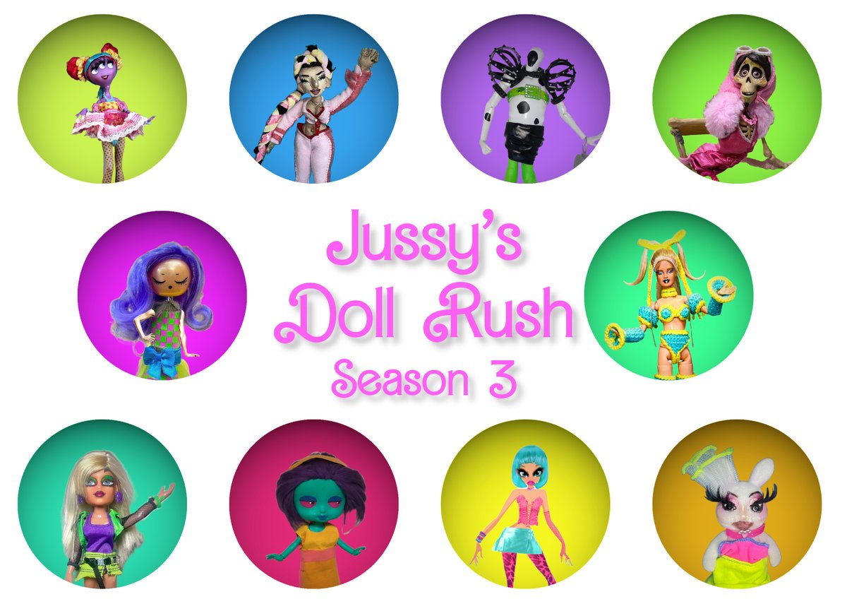 🚨Jussy's Doll Rush starts this Monday!🚨
Make sure to get to know my icons in this 🧵!

#JussysDollRush #JussysDollRush3