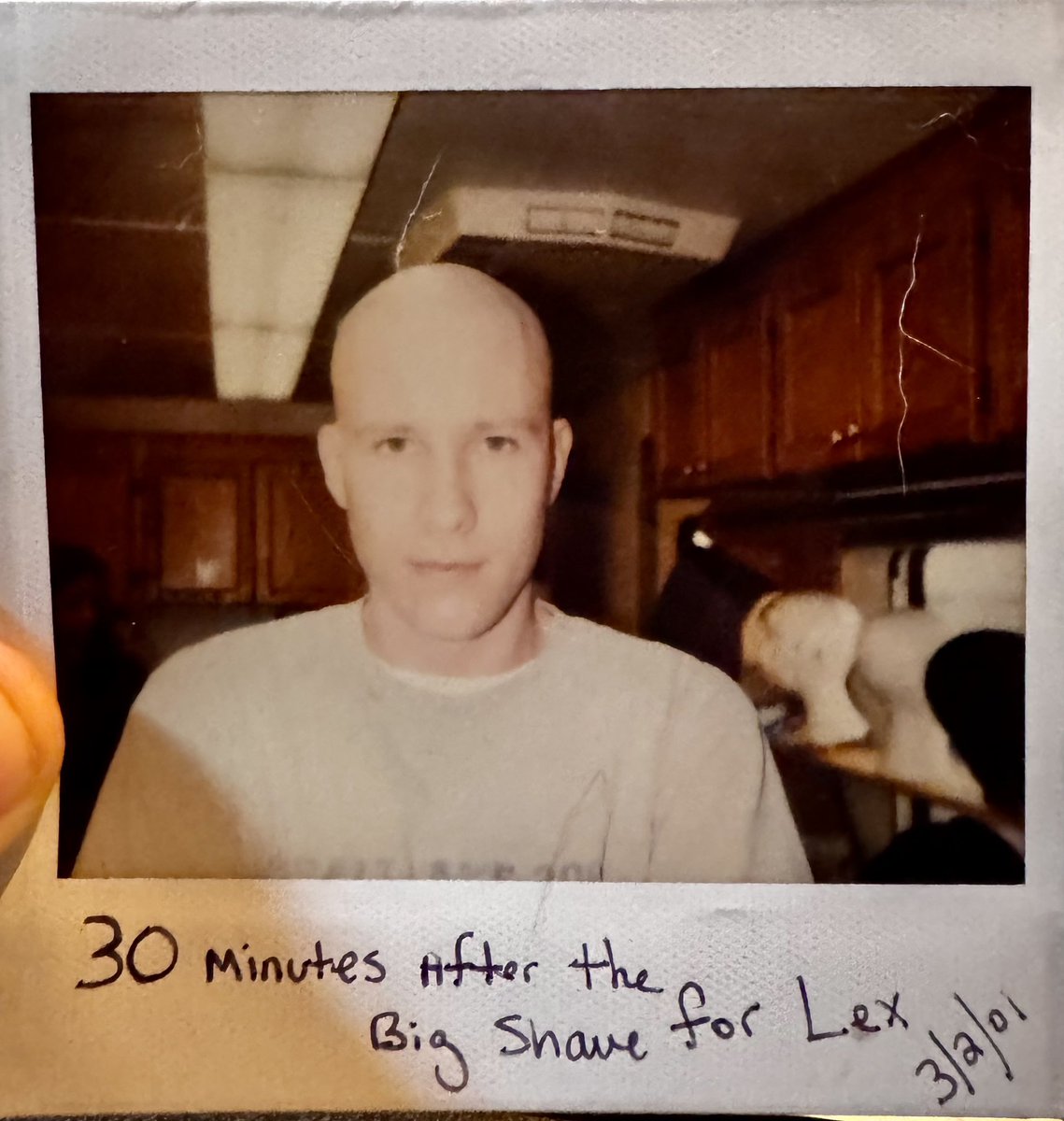 wow. can’t believe it’s been 23 years since this day I shaved it for the first time.

#smallville #lexluthor