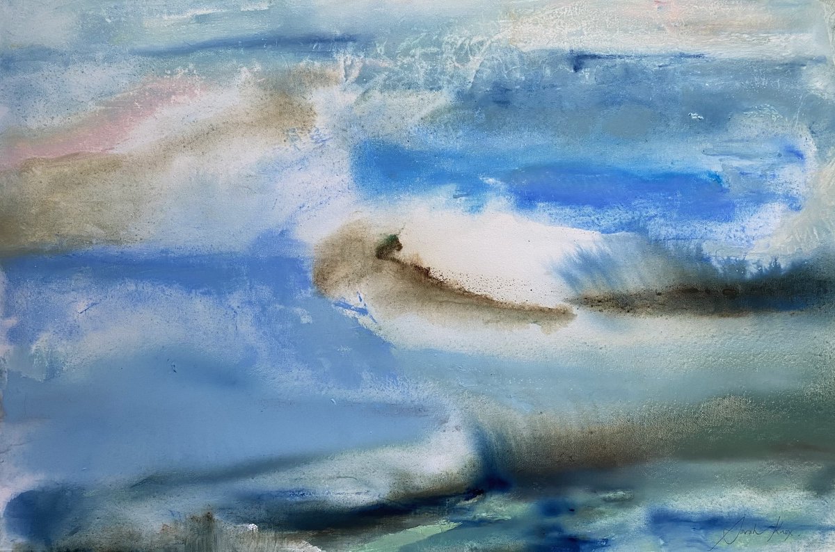 On the Spring tide - Meet the Artist event next Saturday  9 March 2-4 pm @ Doubtfire Gallery, Edinburgh