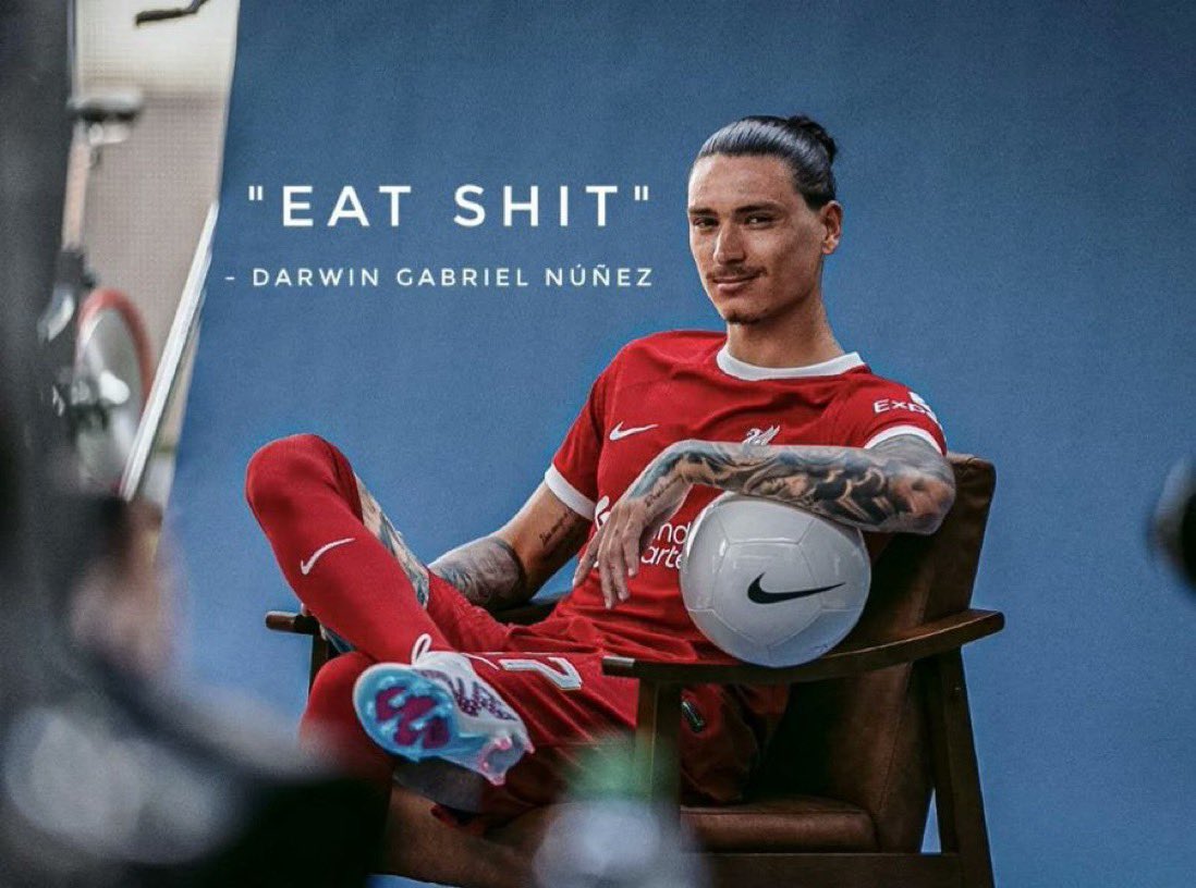 DARWIN FUCKING NUNEZ!!!

GET IN THERE! 

THIS TEAM CANNOT BE STOPPED!

MENTALITY MONSTERS!

#NFOLIV