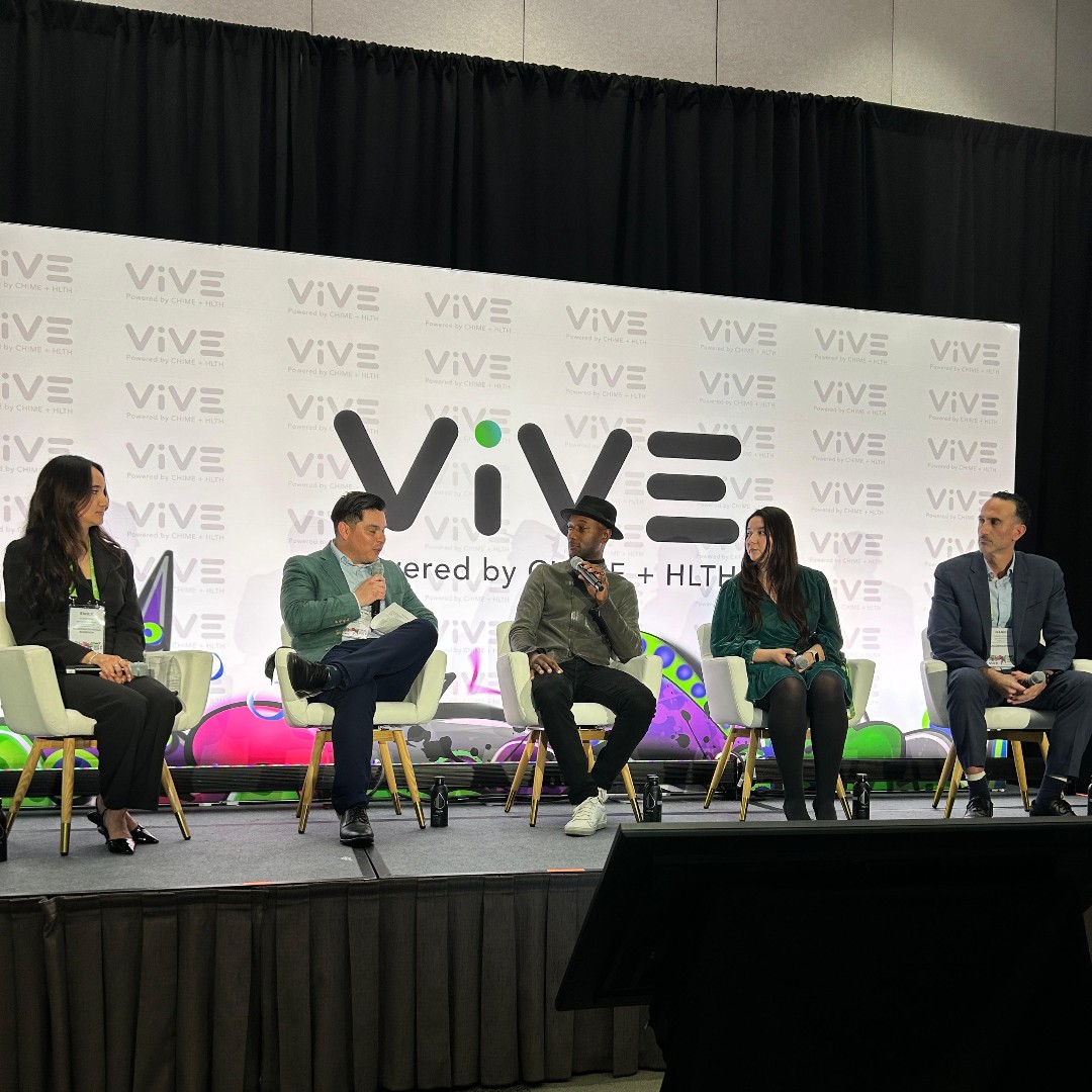 Still buzzing from our #ViVE2024 panel! 🎉 So grateful to have connected with brilliant minds and passionate hearts. This #SaludConTech community gets stronger every time. Did you miss out? Stay tuned for the next one! 😉