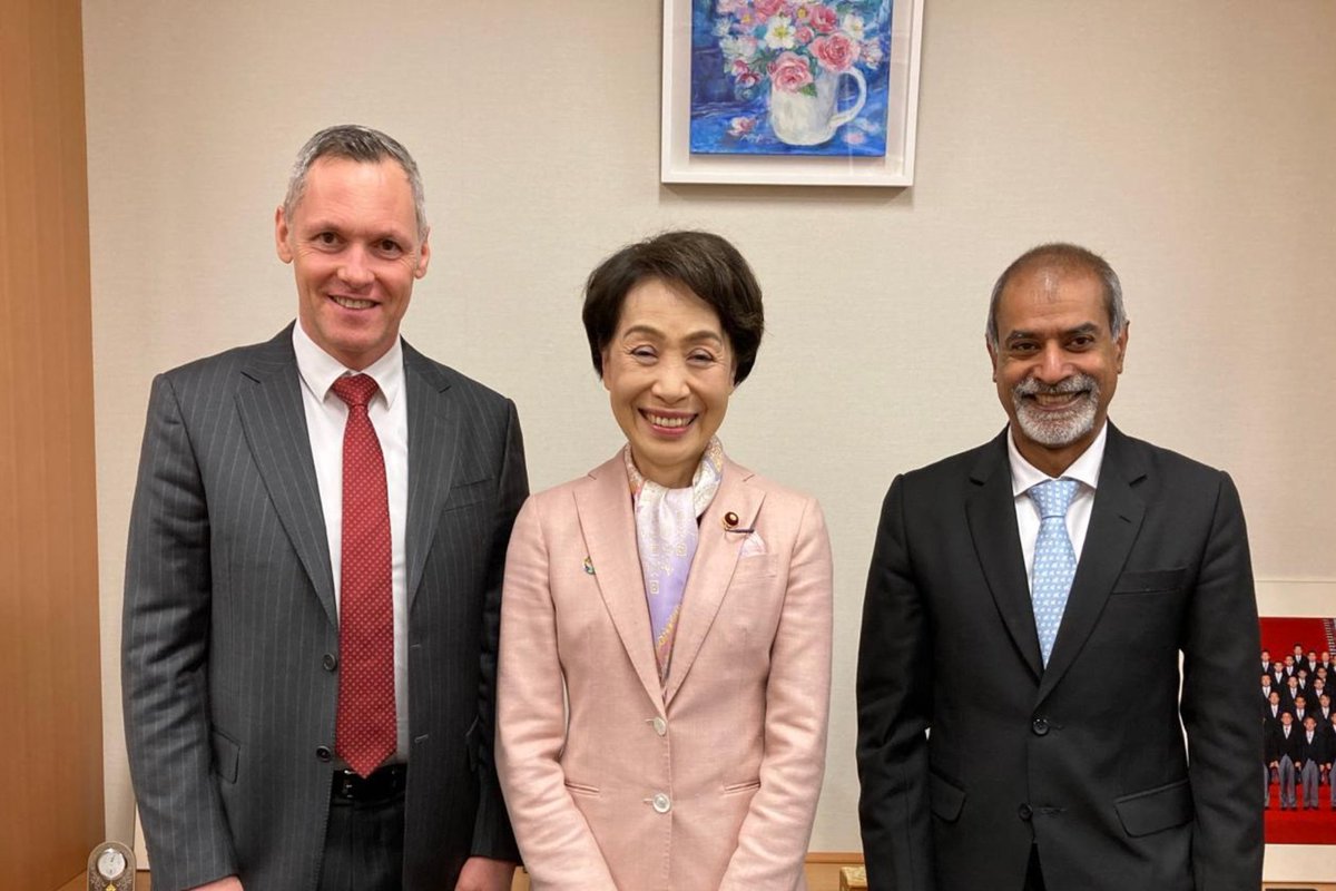 It was an honour to meet Hon. @Noriko_Furuya at the Japanese Parliament with @Roberto_Benes last week. We spoke about how to #EndPolio and work together #ForEveryChild in South Asia. Thank you for your leadership and commitment to children’s health and well-being.