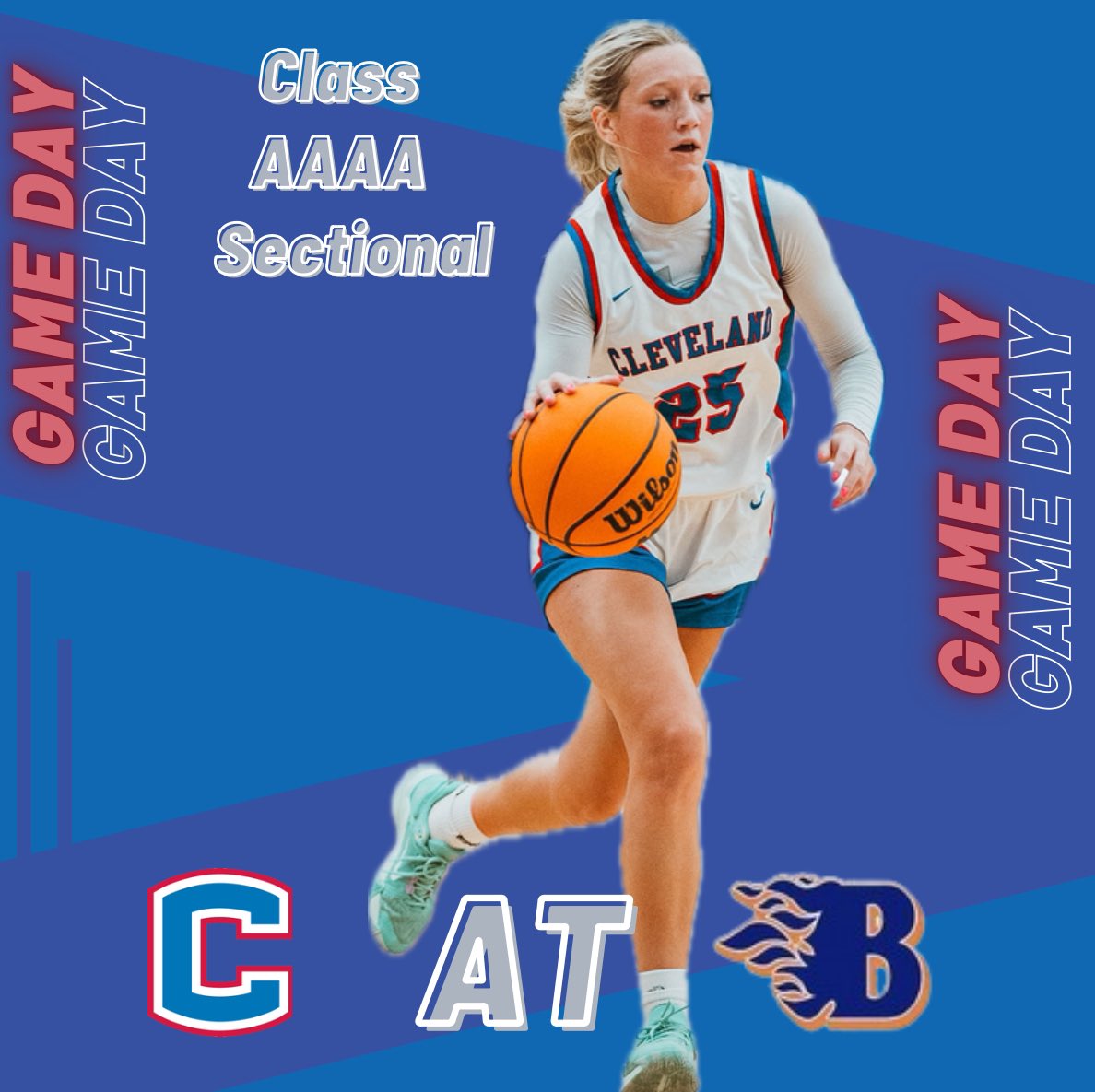 GAME DAY!!! 🏀🔥🏀🔥🏀

Sectionals Game vs Blackman @ 7:00pm CT.

Winner gets a State Tournament Berth.