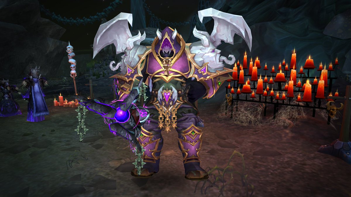 xin_xvi's tweet image. Dread Caller. #Warcraft #Transmog