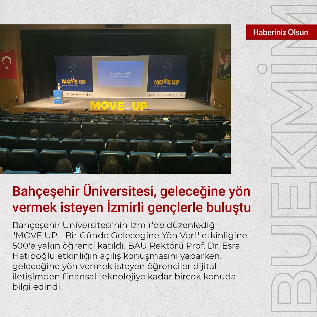📌 BUEK MİM olarak bünyemizdeki kurumlarda gün içerisinde öne çıkan başlıkları ve gelişmeleri sizlerle paylaşıyoruz. HABERİNİZ OLSUN! <a href="/esraahatipoglu/">Esra Hatipoğlu</a> <a href="/Suhers/">Hasan Kemal Suher</a> <a href="/dundarm3444/">Murat Dündar</a> <a href="/serkan_yesilyrt/">Serkan Yeşilyurt</a>
