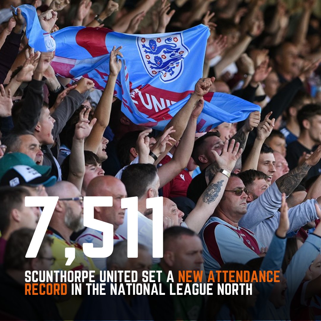 RECORD. SMASHED. 👏 Superb from @SUFCOfficial and the incredible 1,142 travelling fans from @ChesterFC! The SIXTH tier of English football 🫡 #TheVanarama | @Vanarama